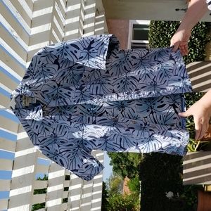 Men's Hawaiian Casual Button Up